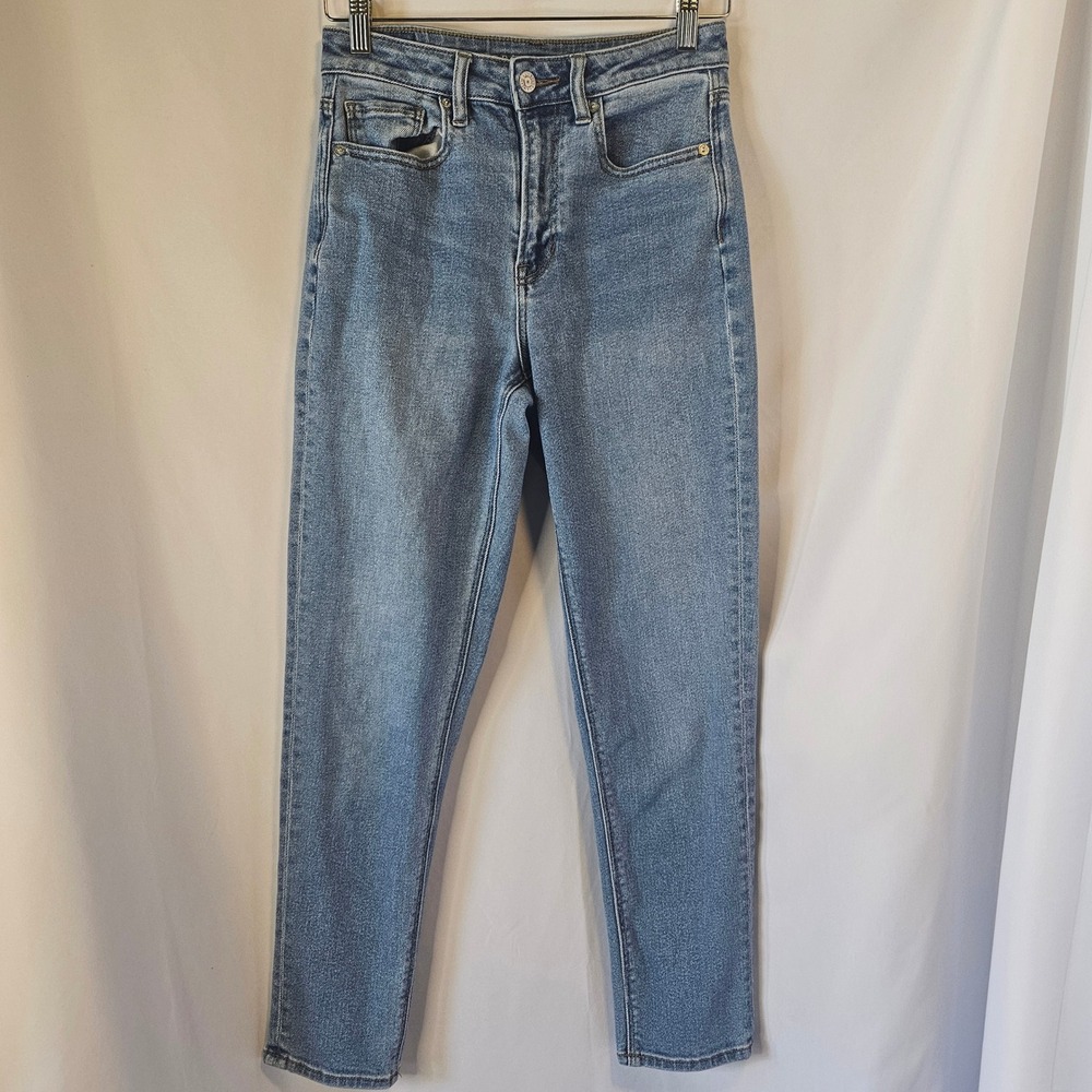 American Eagle Mom Jeans‎ Size 2 Regular Blue Medium Wash 90s Aesthetic